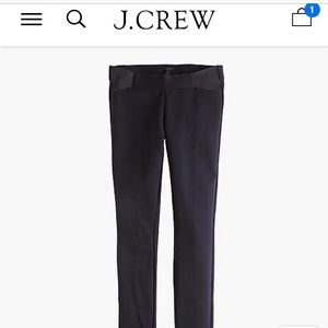 Maternity Pixie Pant, J Crew (navy)